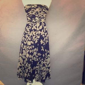 BCBG MAXAZRIA strapless dress, size 4, black tulle